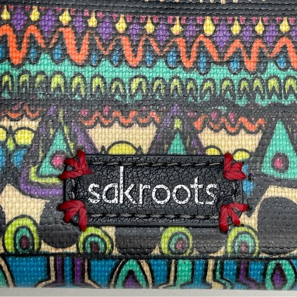 Sakroots Artist Circle multicolored wallet boho - Picture 4 of 7